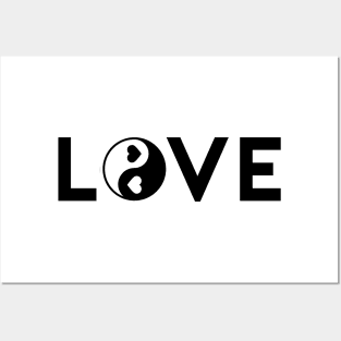 Ying Yang Love Posters and Art
